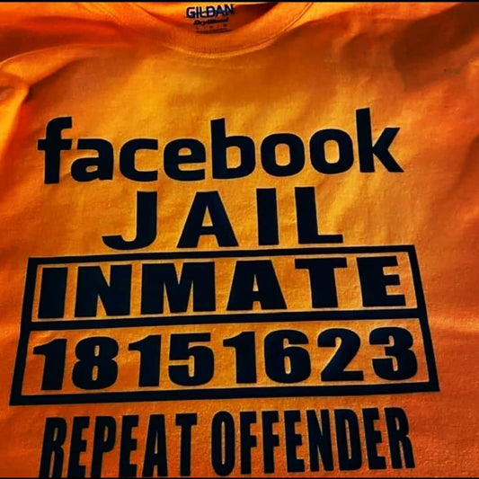 Facebook Inmate Shirt